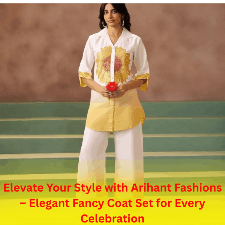 Elevate Your Style with Fancy Coat Set for Every Celebration