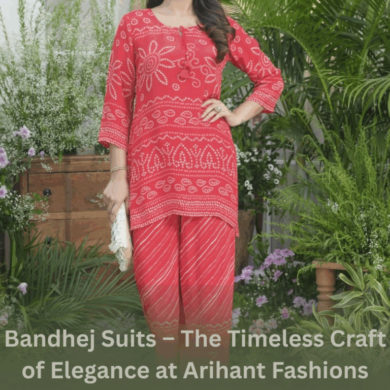 Tradition Bandhej Suits – The Timeless Craft of Elegance